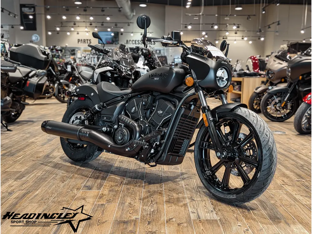 2025 Indian Motorcycle Sport Scout Limited // Black Smoke