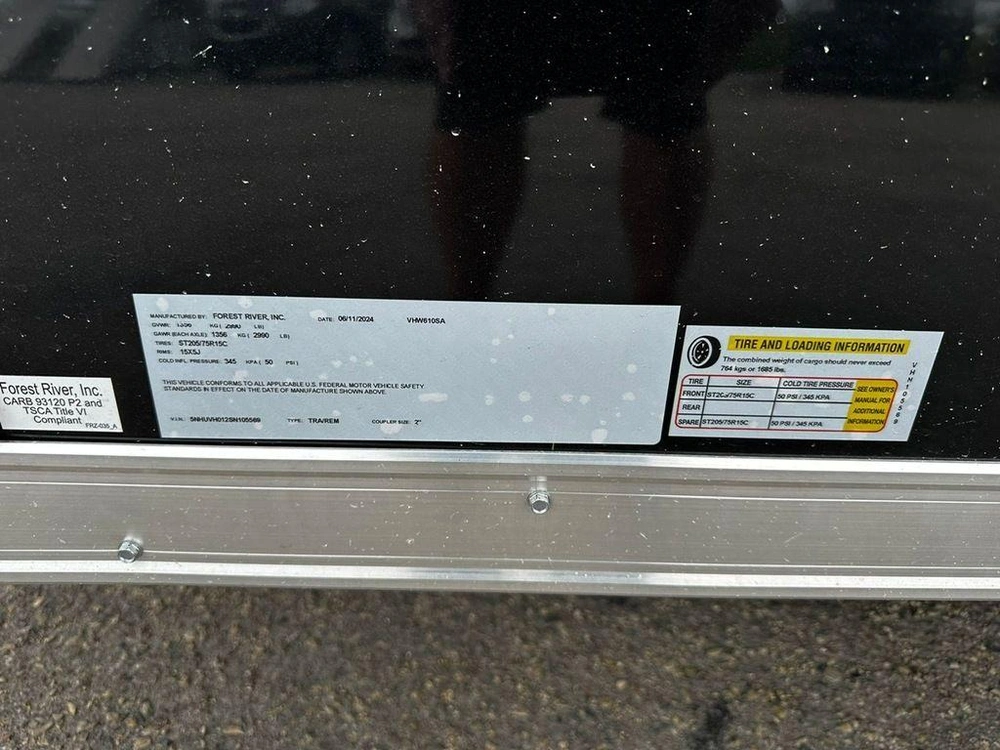 2024 Continental Cargo V Series 6'x10' alt