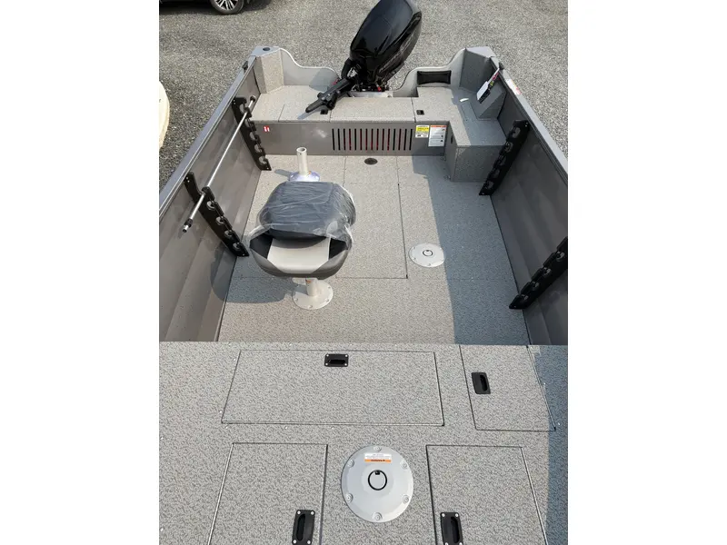 Crestliner 1650 KODIAK TILLER - Silver Metallic 2025