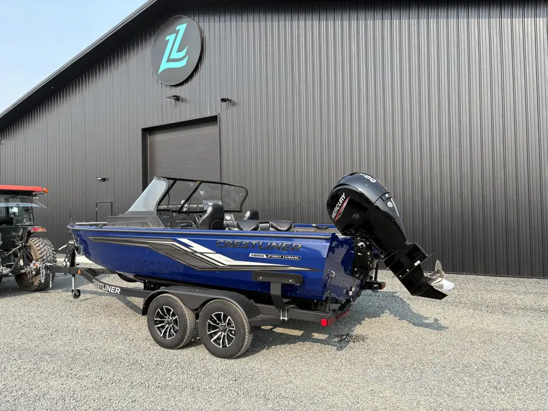 2025 Crestliner 1850 Fish Hawk Wt Jumpseat - True Blue alt