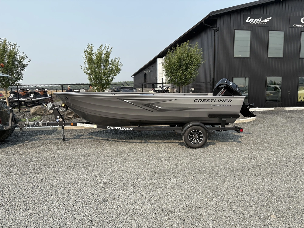 2025 Crestliner 1650 Kodiak Tiller - Silver Metallic alt