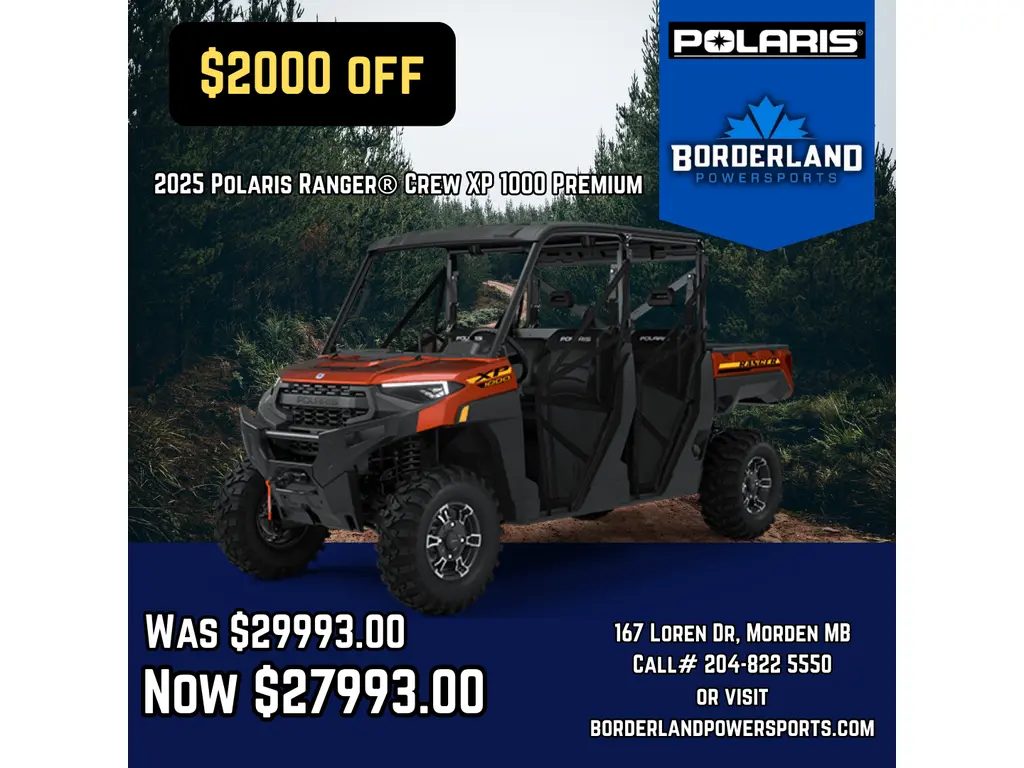 2025 Polaris Ranger® Crew XP 1000 Premium 