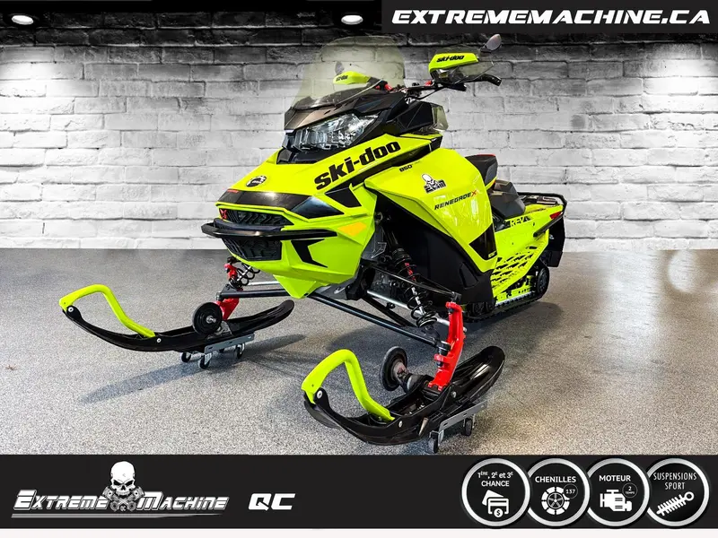 2020 SKIDOO RENEGADE X 850 TRÈS PROPRE!!!
