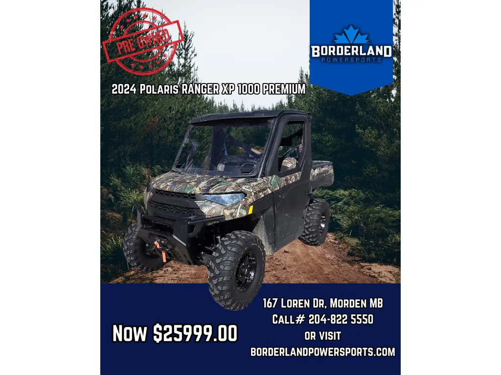 2024 Polaris RANGER XP 1000 PREMIUM – PPC Premium