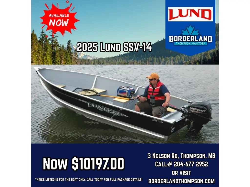 2025 Lund Boat Co ZSSV14 SSV-14 