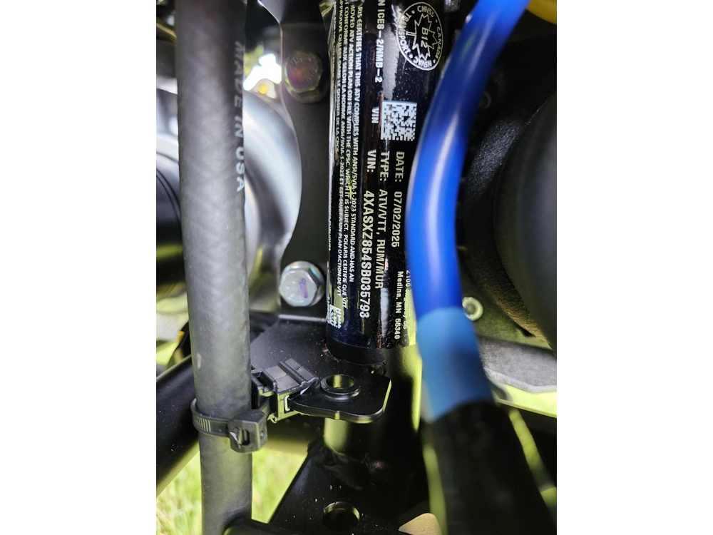 2025 Polaris Sportsman 850 Trail - Springfield Blue Atelier Polaris Expert En Beauce alt