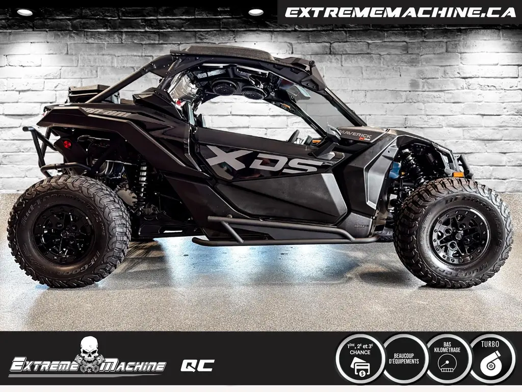 Can-Am MAVERICK X3 X DS TURBO RR DPS 2025 - PLUS DE 14000$ D'ACCESSOIRES - IMPECCABLE!!!