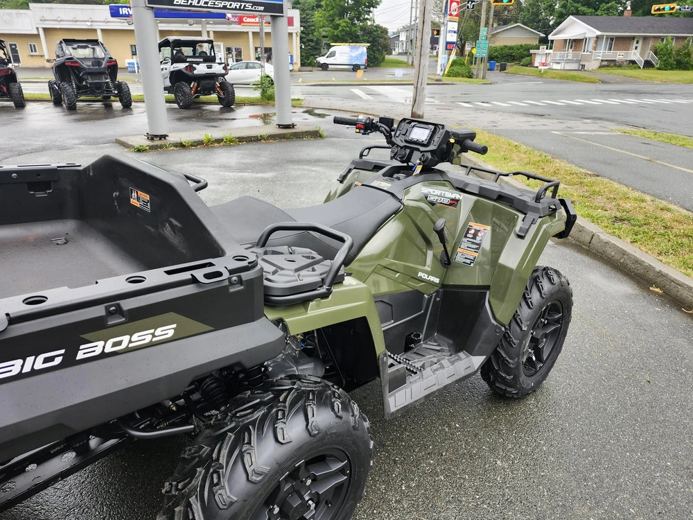 Polaris Sportsman 6x6 570 - Sage Green 1x Seul En Stock Big Boss + Camouflage Dispo 2025 alt