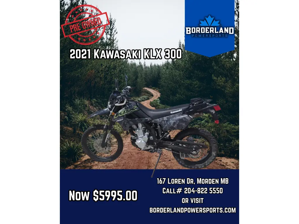 2021 Kawasaki KLX 300