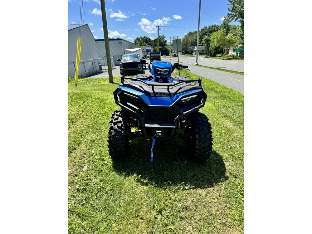 2025 Polaris Sportsman 570 Trail - Electric Blue Suspension Calibrée Sentier Québec alt