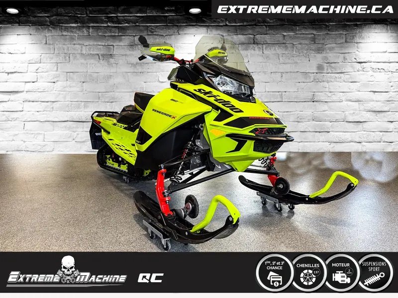 2020 SKIDOO RENEGADE X 850 TRÈS PROPRE!!!