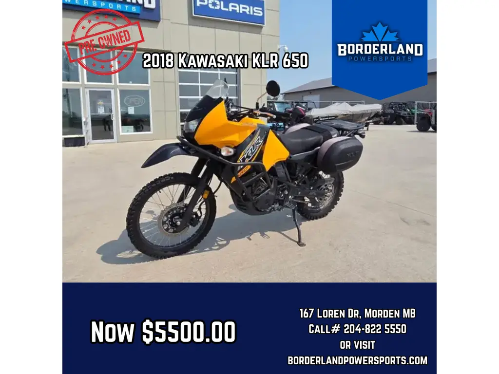 2018 Kawasaki KLR 650
