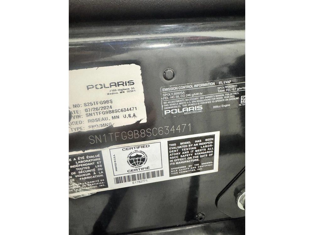 2025 Polaris Patriot 9r Rmk Khaos 155 Démo | Comparable @🔥 Ski-doo Freeride 154 Turbo 🔥 alt