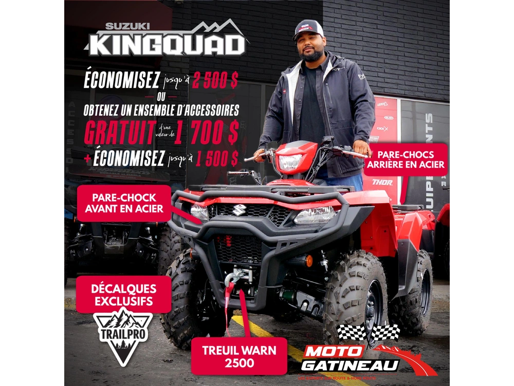 Suzuki King Quad 500xpz 2025 alt