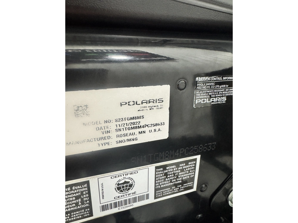 2023 Polaris Patriot Boost Pro Rmk Slash 165 | Comparable @❄️ Ski-doo Summit X Expert Turbo ❄️ alt