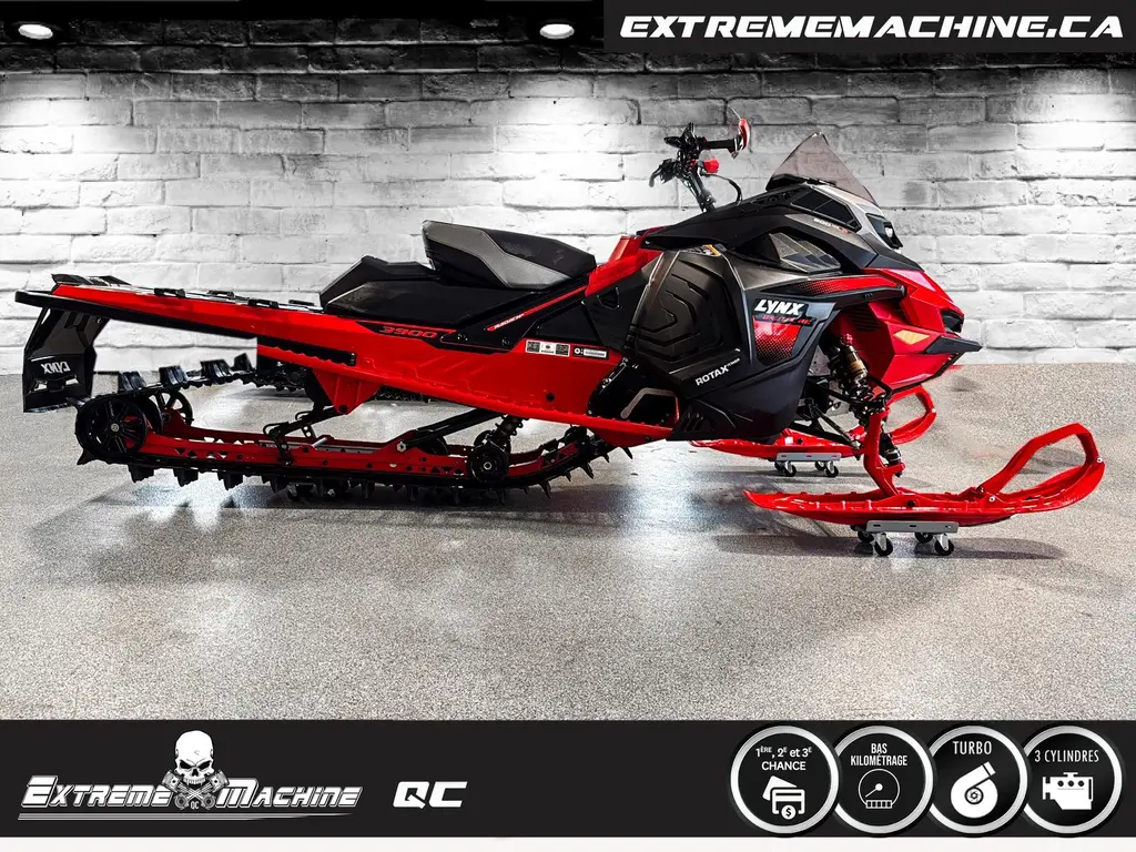Lynx XTERRAIN RE 900ACE TURBO R 2025 - SEULEMENT 1621kM - COMME NEUF!!!
