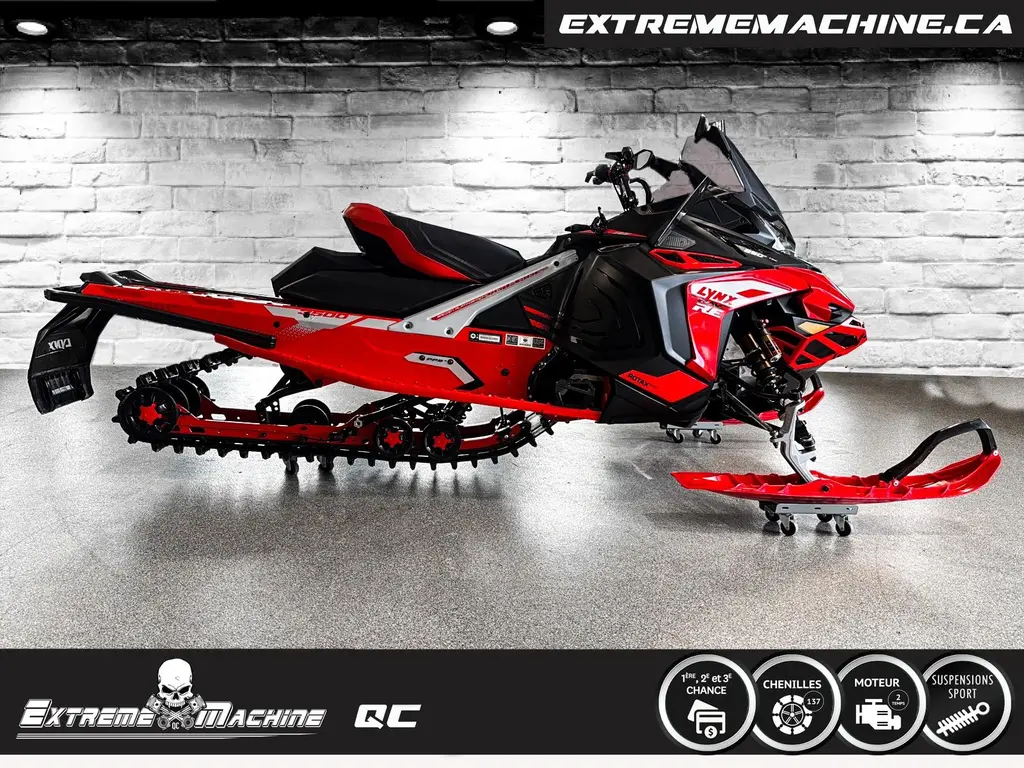 2022 Lynx RAVE RE 850 TRÈS PROPRE!!!
