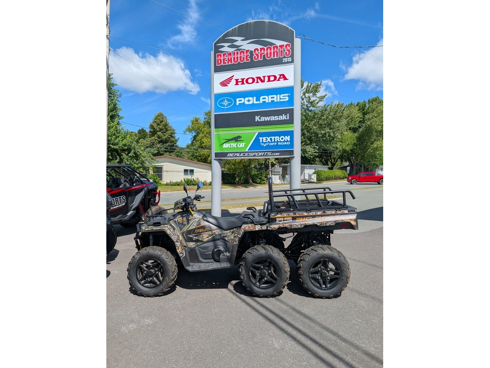 Polaris Sportsman 6x6 570 - Sage Green Comparaison: Can-am Outlander Max 6x6 650 / 1000 2025 alt
