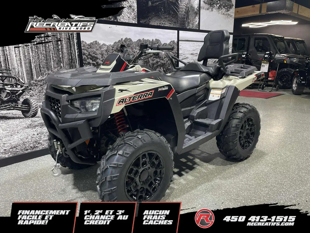 2023 Arctic Cat ALTERRA 600 TRV LTD EPS - **VRAI 2 PLACES!!**