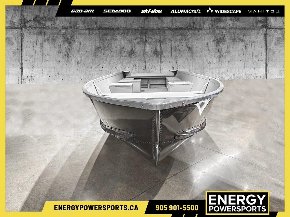 2025 Alumacraft V-16 Tiller 20" Transom With Floor alt