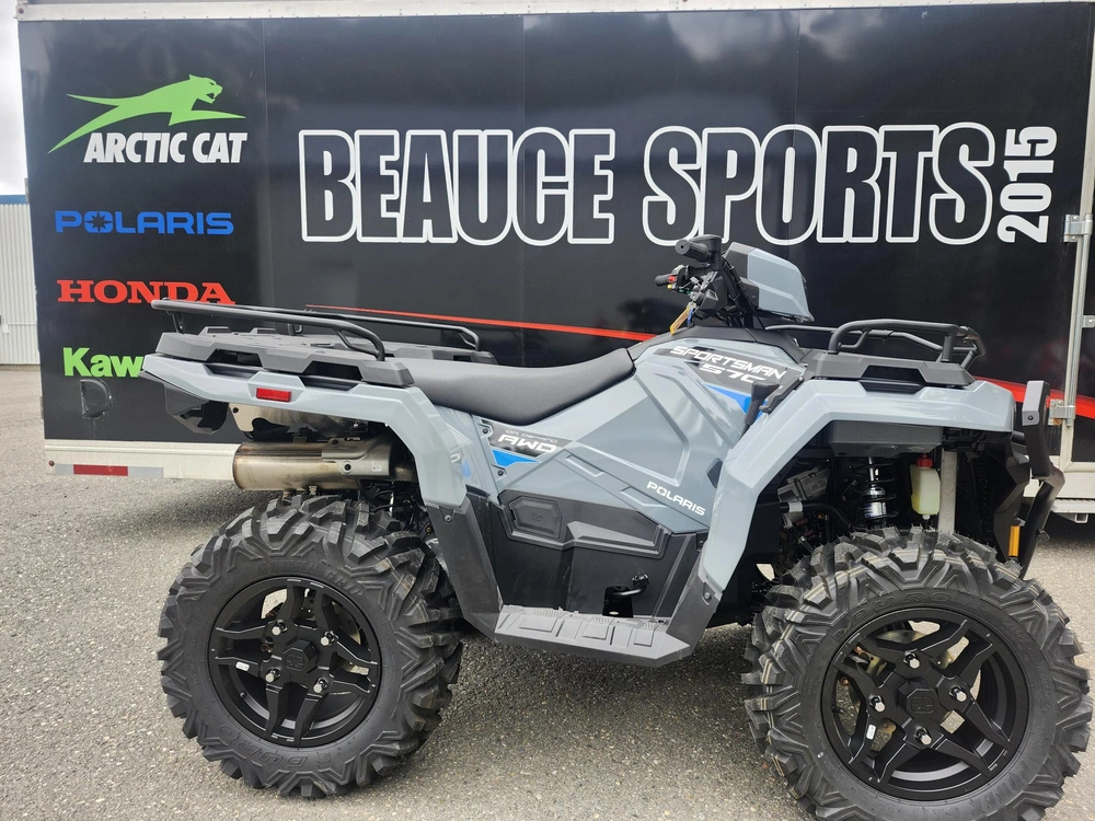 2025 Polaris Sportsman 570 Premium - Storm Gray Livraison Rapide Rive-sud Québec alt