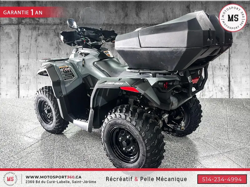2021 Can-Am OUTLANDER 450 DPS 4X4 TRÈS PROPRE ! SEULEMENT 1280 KM !!!