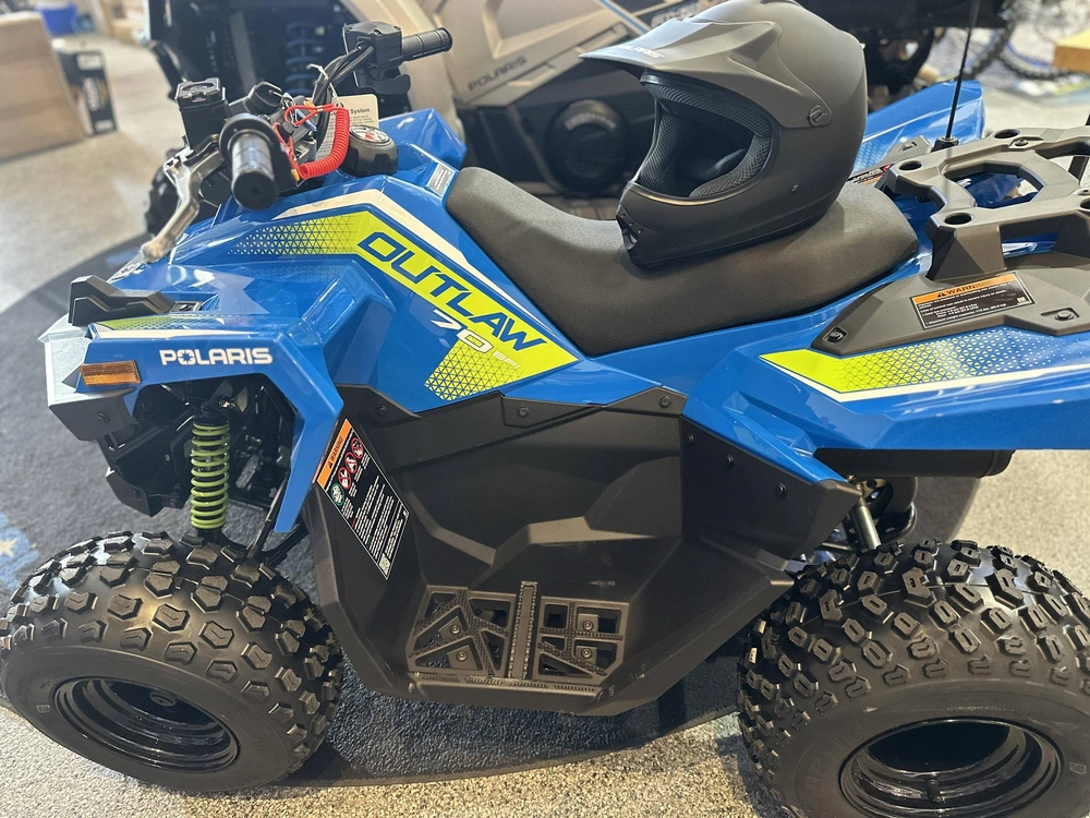 2024 Polaris Outlaw 70 Efi - Velocity Blue alt