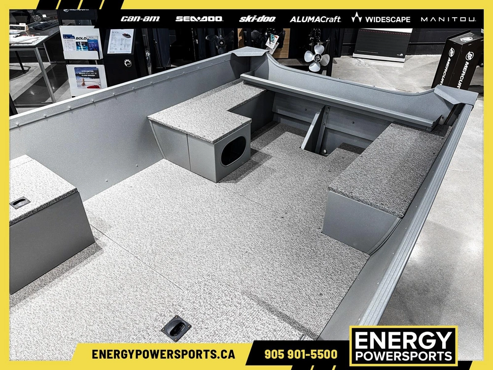 2025 Alumacraft V-16 Tiller 20" Transom With Floor alt