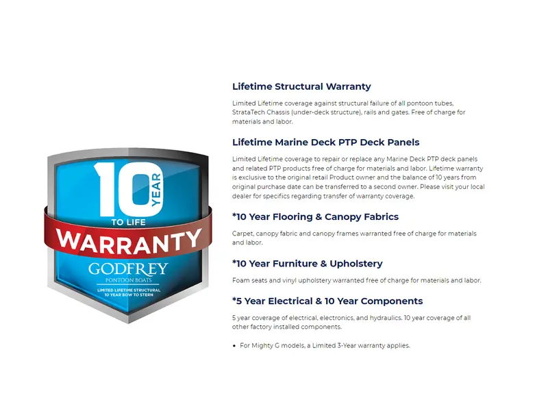 Godfrey Marine MC235DFL 2024