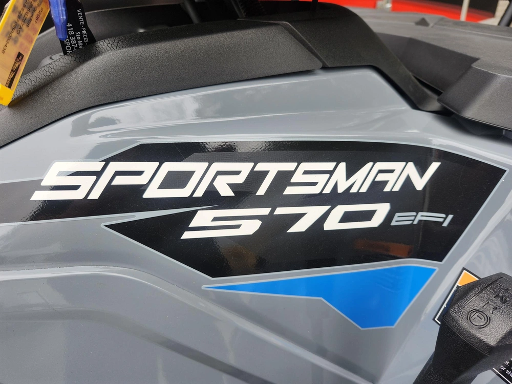 2025 Polaris Sportsman 570 Premium - Storm Gray Livraison Rapide Rive-sud Québec alt