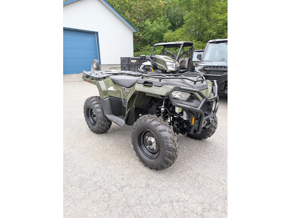 2025 Polaris Sportsman 450 H.o. Utility - Sage Green Polaris 450 = Choix Réfléchi Québec alt