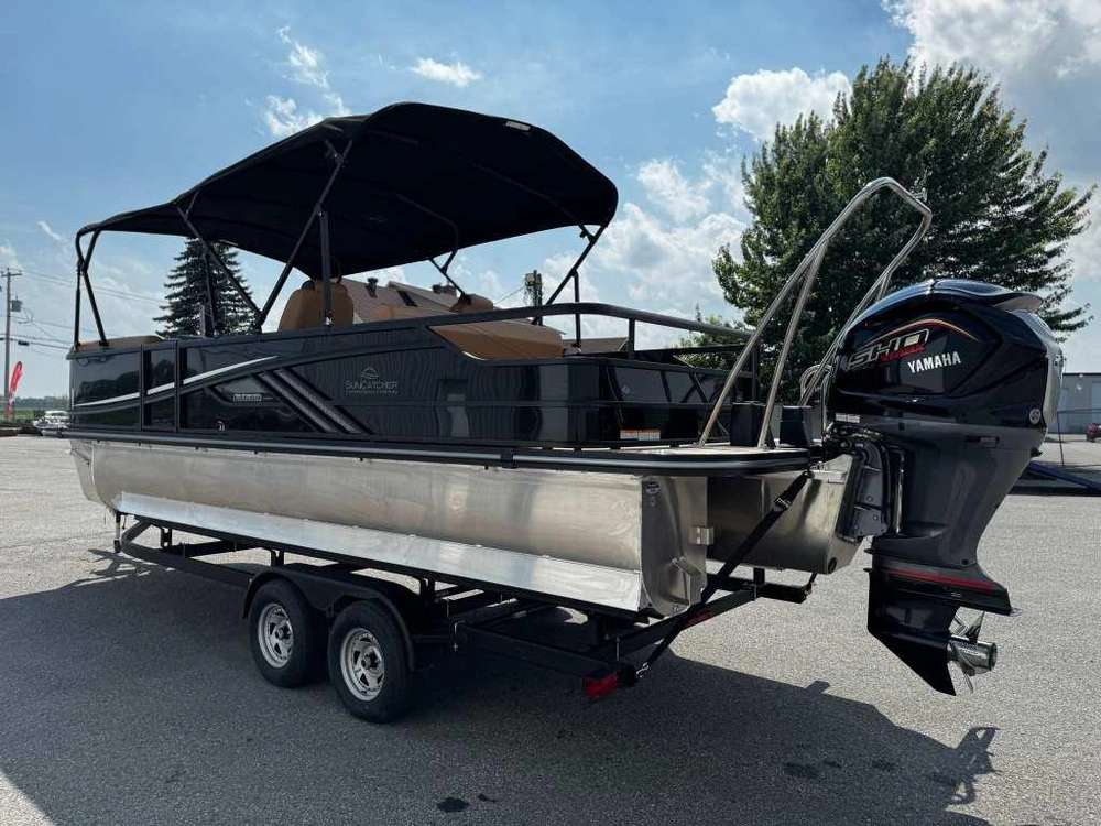 Suncatcher G3 Fusion 324sl 2025 + Remorque + Moteur Yamaha 200 Hp Vmax Sho 2025 alt