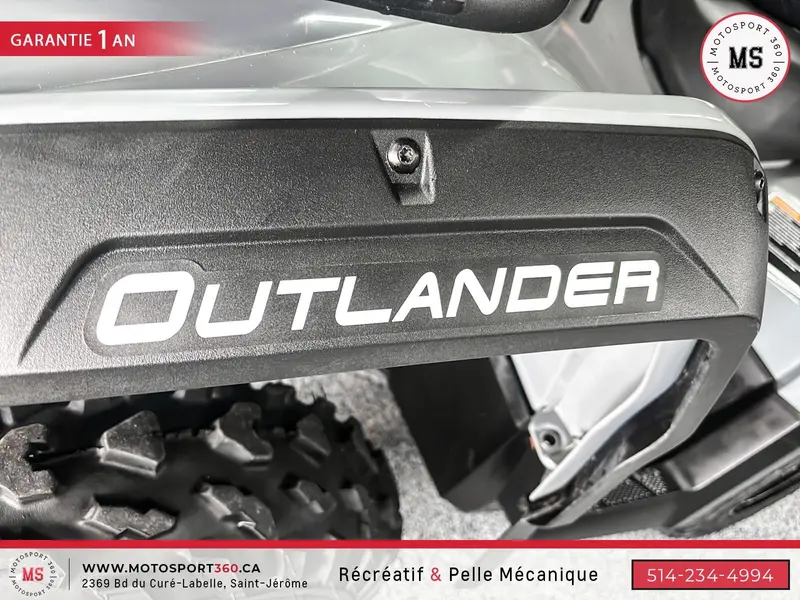 2021 Can-Am OUTLANDER 450 DPS 4X4 TRÈS PROPRE ! SEULEMENT 1280 KM !!!