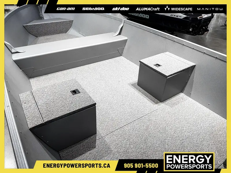 ALUMACRAFT V-16 Tiller 20" TRANSOM WITH FLOOR 2025