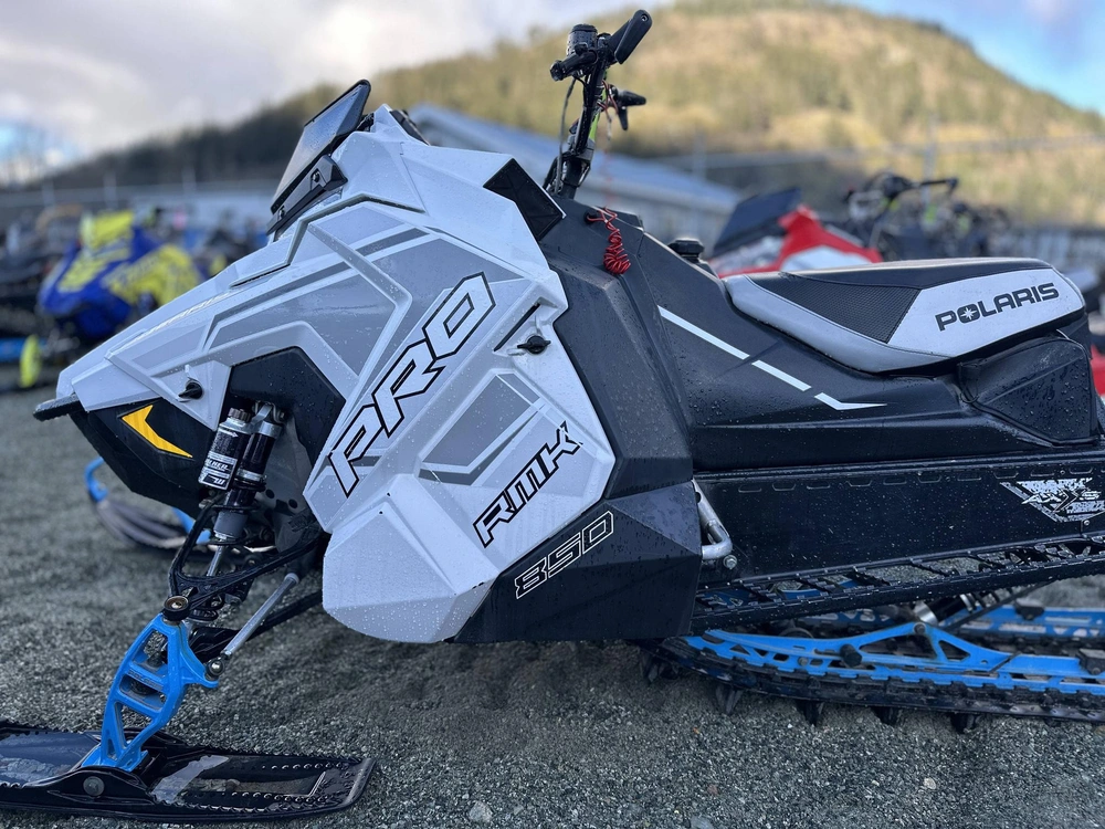 2020 Polaris 850 Pro-rmk 163 3" Sc-select - White Lightning alt