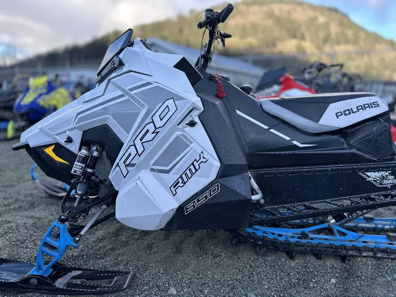 2020 Polaris 850 PRO-RMK 163 3" SC-SELECT - White Lightning