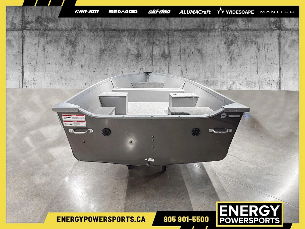 2025 Alumacraft V-16 Tiller 20" Transom With Floor alt