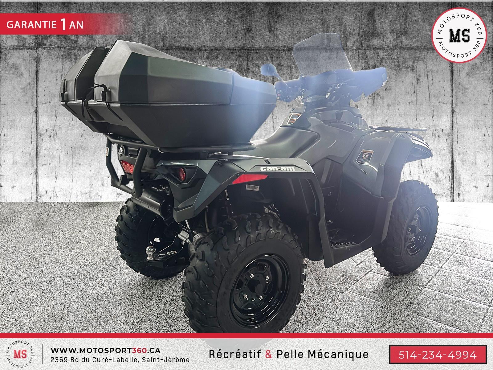 2021 Can-Am OUTLANDER 450 DPS 4X4 TRÈS PROPRE ! SEULEMENT 1280 KM !!!
