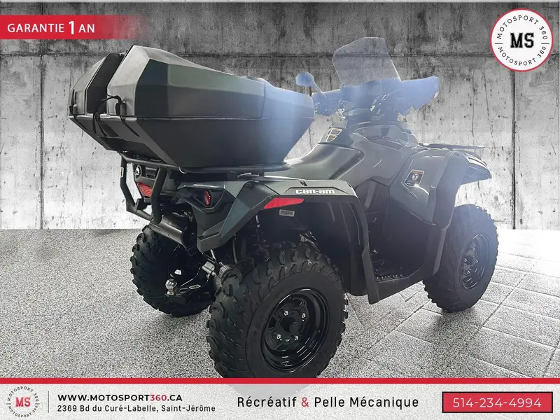 2021 Can-Am OUTLANDER 450 DPS 4X4 TRÈS PROPRE ! SEULEMENT 1280 KM !!!