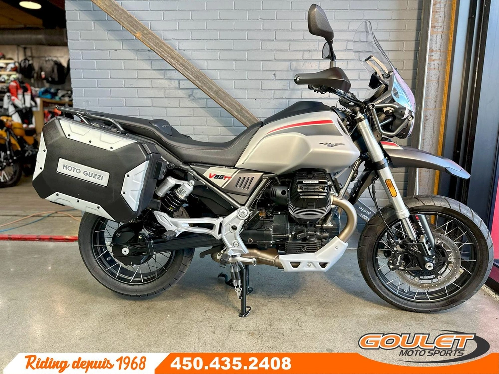 2023 Moto Guzzi V85 Tt Gris alt