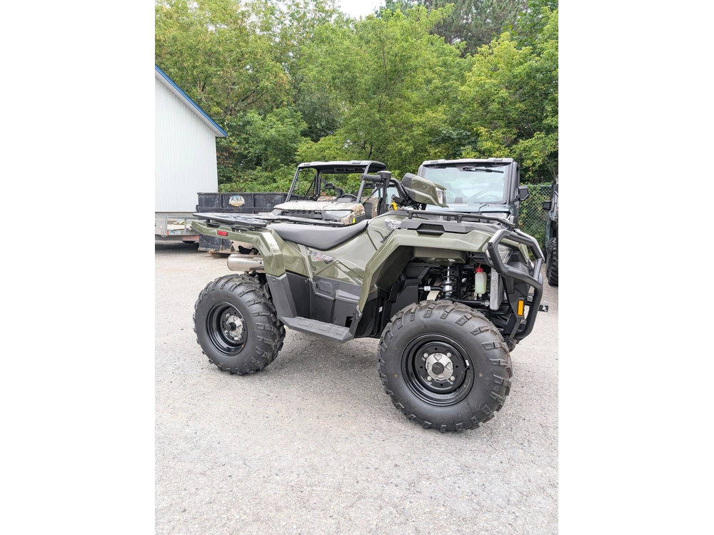 2025 Polaris Sportsman 450 H.o. Utility - Sage Green Polaris 450 = Choix Réfléchi Québec alt