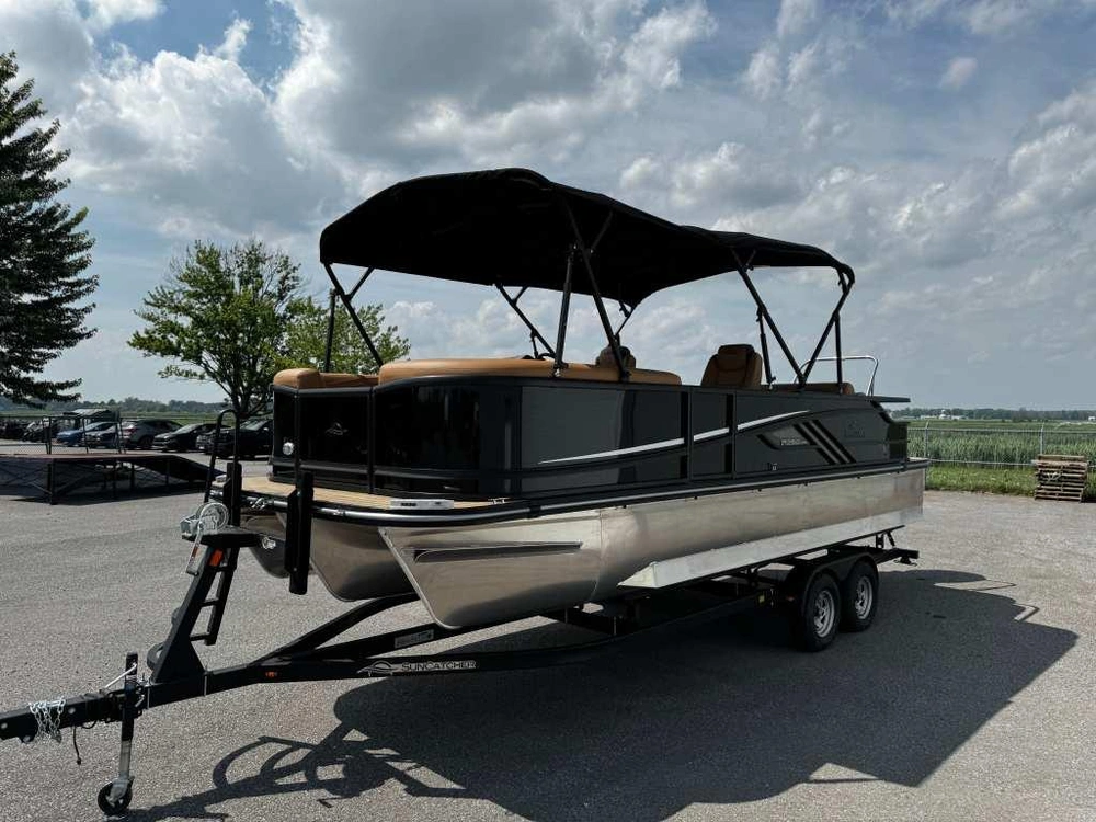 Suncatcher G3 Fusion 324sl 2025 + Remorque + Moteur Yamaha 200 Hp Vmax Sho 2025 alt