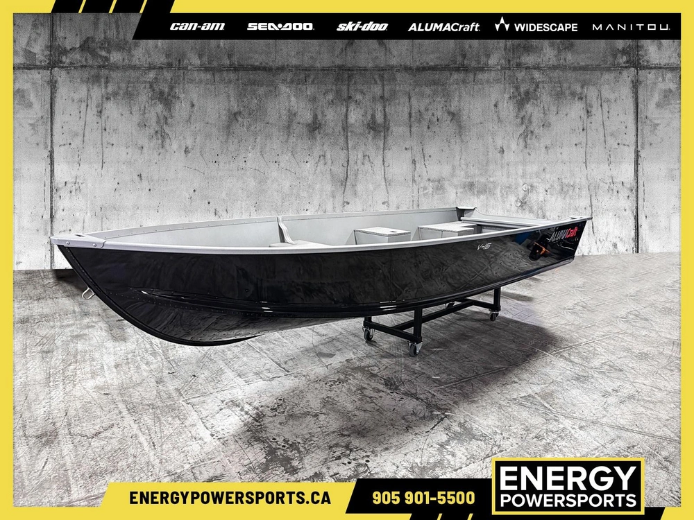 2026 Alumacraft V-16 Tiller 20" Transom With Floor alt