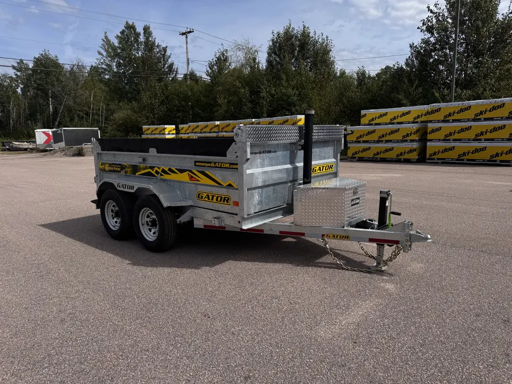 Gator À LOUER - Dompeur 6x10 - 10 000lbs 2025