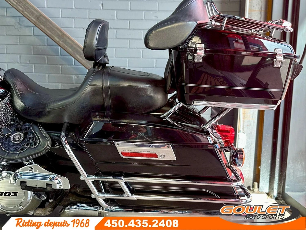 Harley-davidson Flhtc Electra Glide Noir 2012 alt