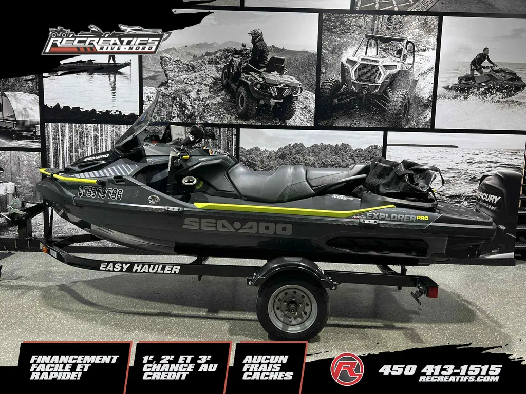 SEADOO EXPLORER PRO 170 **SEULEMENT 21H!!** 2023