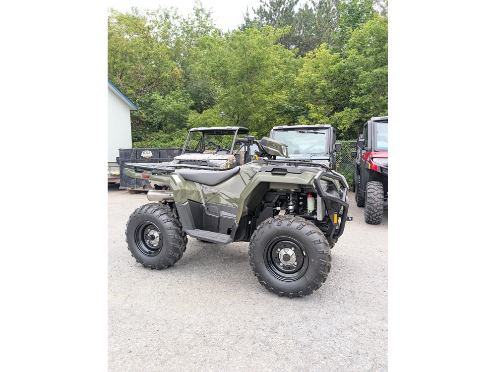 2025 Polaris Sportsman 450 H.o. Utility - Sage Green Polaris 450 = Choix Réfléchi Québec alt