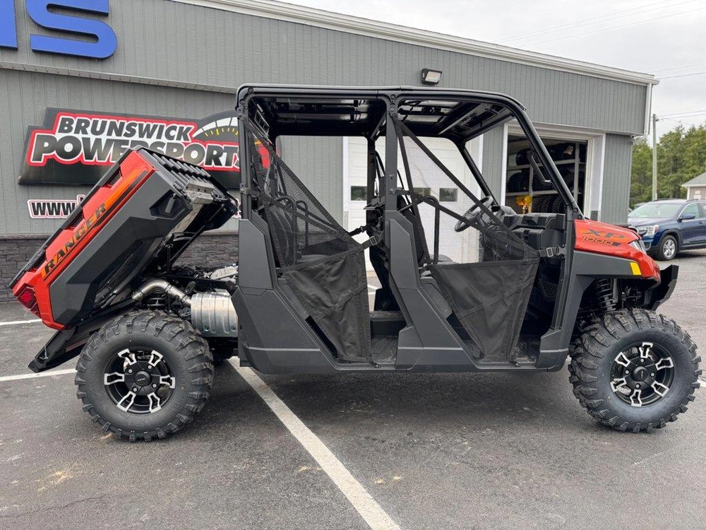 Polaris Ranger 1000 Xp Premium Crew Orange Rust 2025 alt