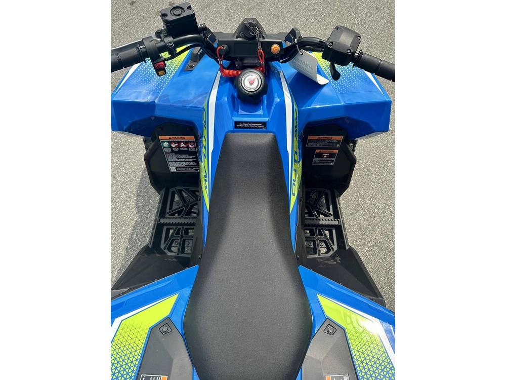 2024 Polaris Outlaw 70 Efi - Velocity Blue alt