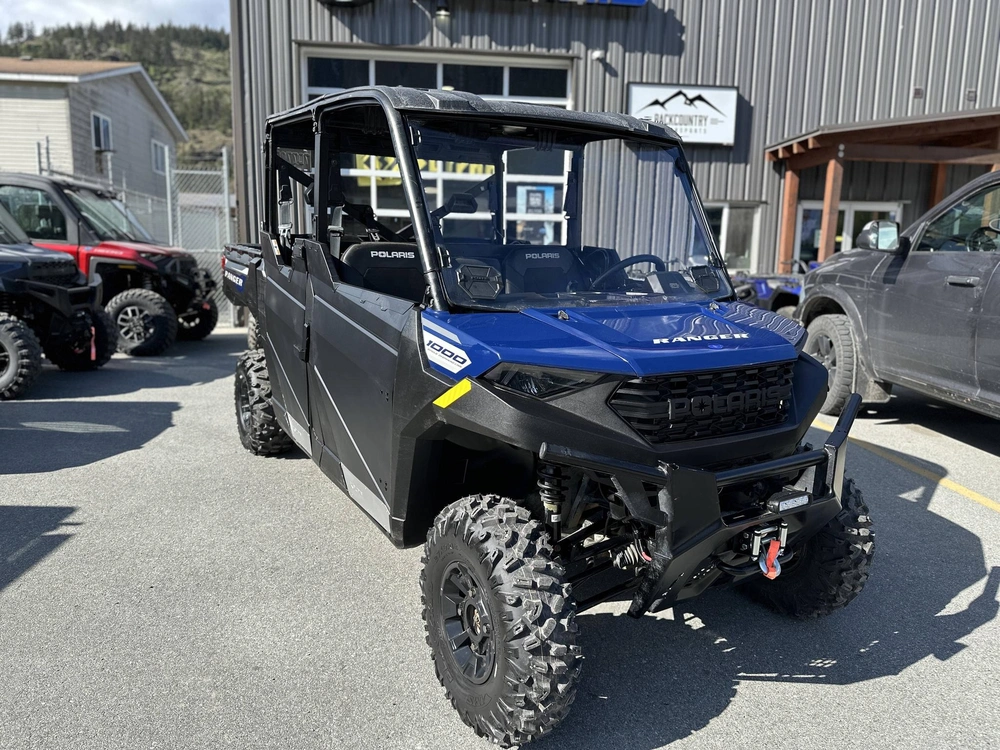 2023 Polaris Ranger Crew 1000 Premium - Springfield Blue alt
